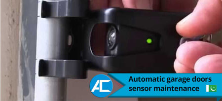 Automatic garage doors sensor maintenance - Access Technologies