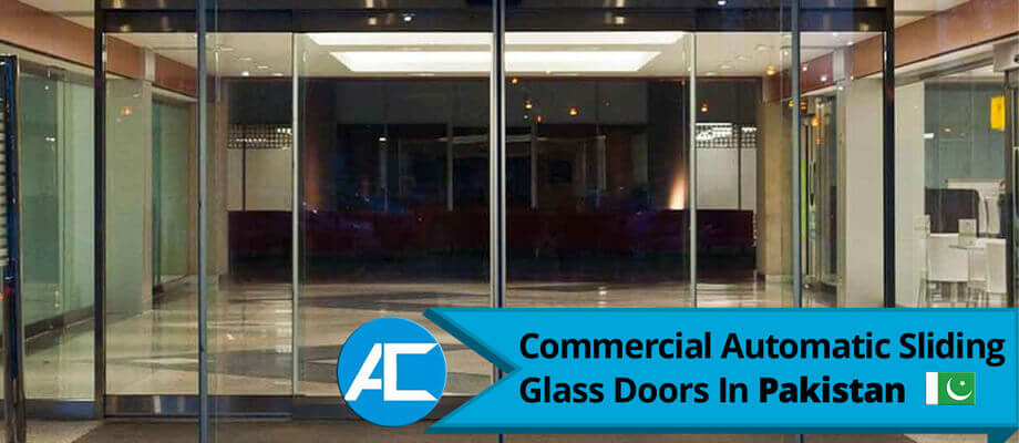 automatic glass door