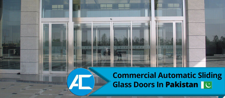 automatic glass door