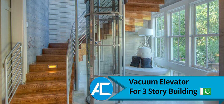 Vacuum Elevator For 3 Story Building