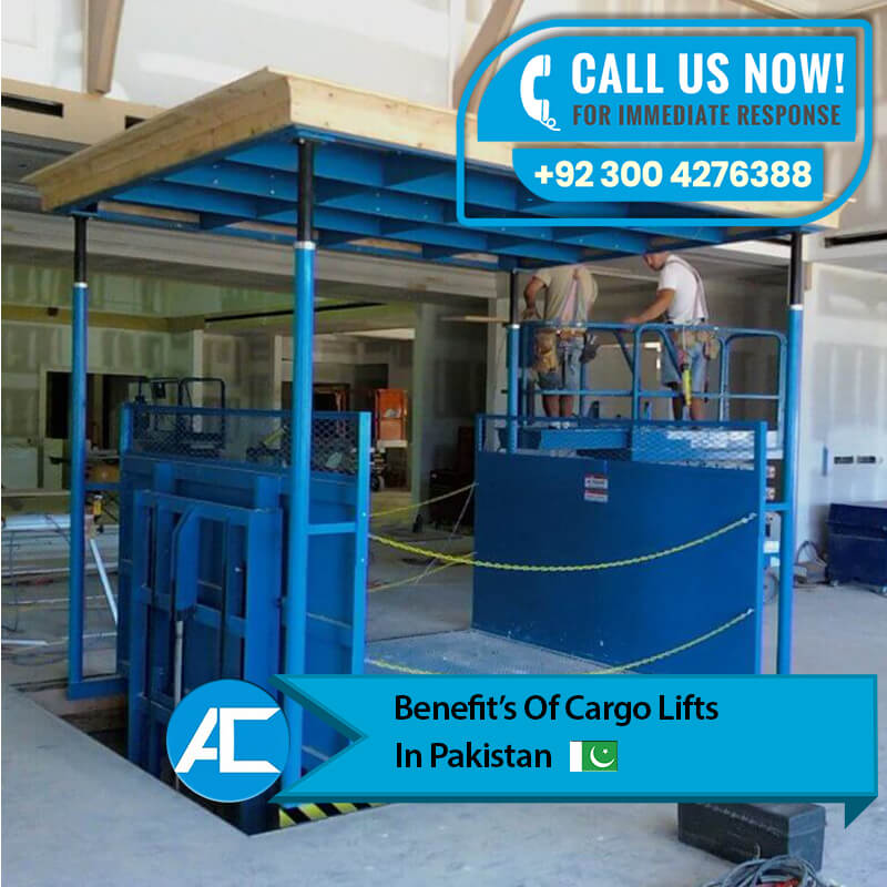 Maintenance of Cargo lift for better efficiency