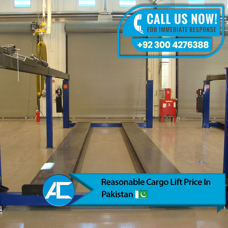 cargo lift price 