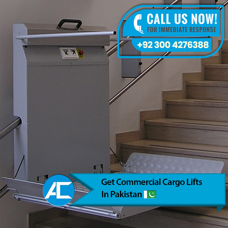 stair cargo lift in pakistan