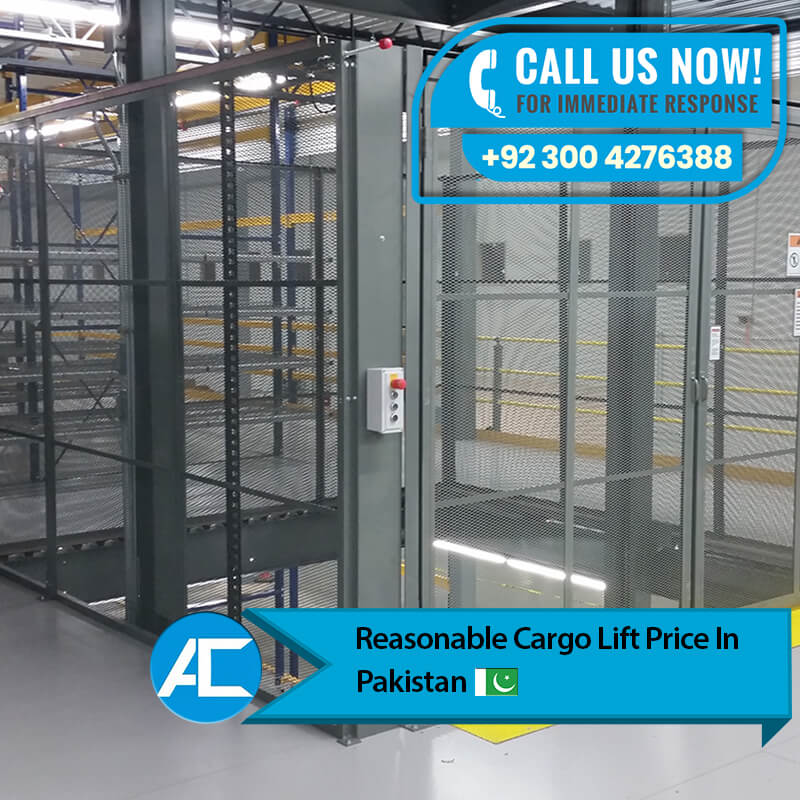 cargo lift company in pakistan