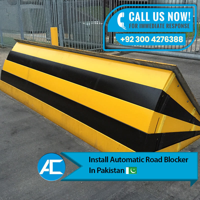 remote control road blocker