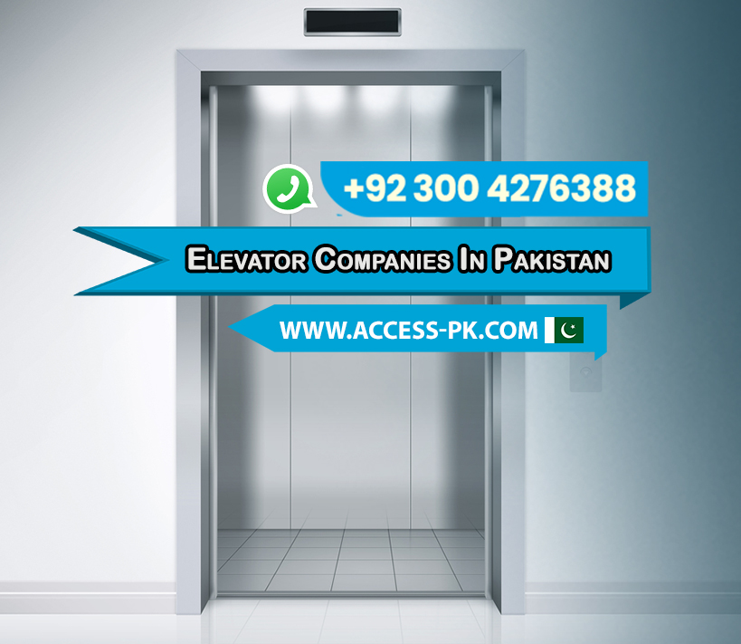 Elevator Companies In Pakistan