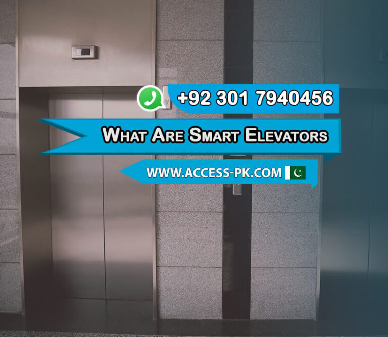 Smart Elevator Available In Pakistan - Access Technologies