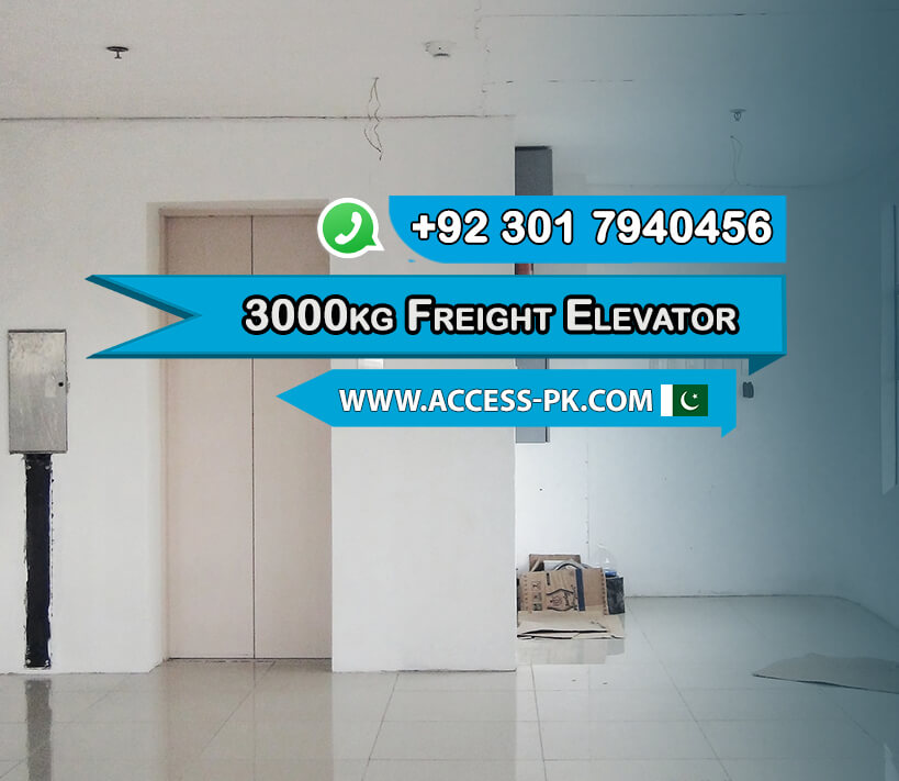 3000kg Freight Elevator