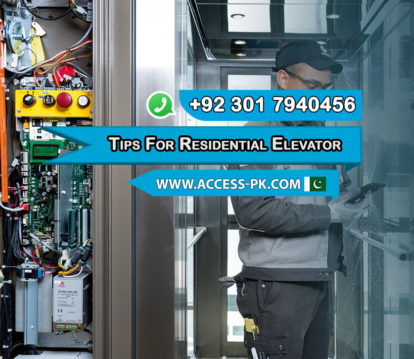 Essential Tips for Residential Elevator Maintenance