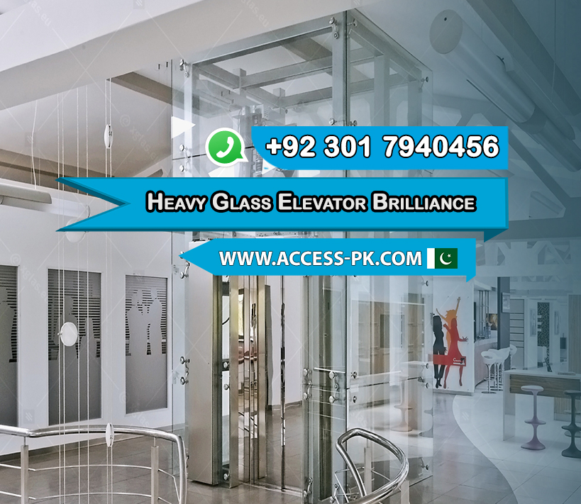 Elevate with Elegance Heavy Glass Elevator Brilliance