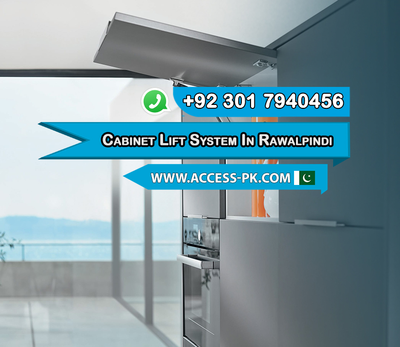 Modern Living Our Cabinet Lift System in Rawalpindi