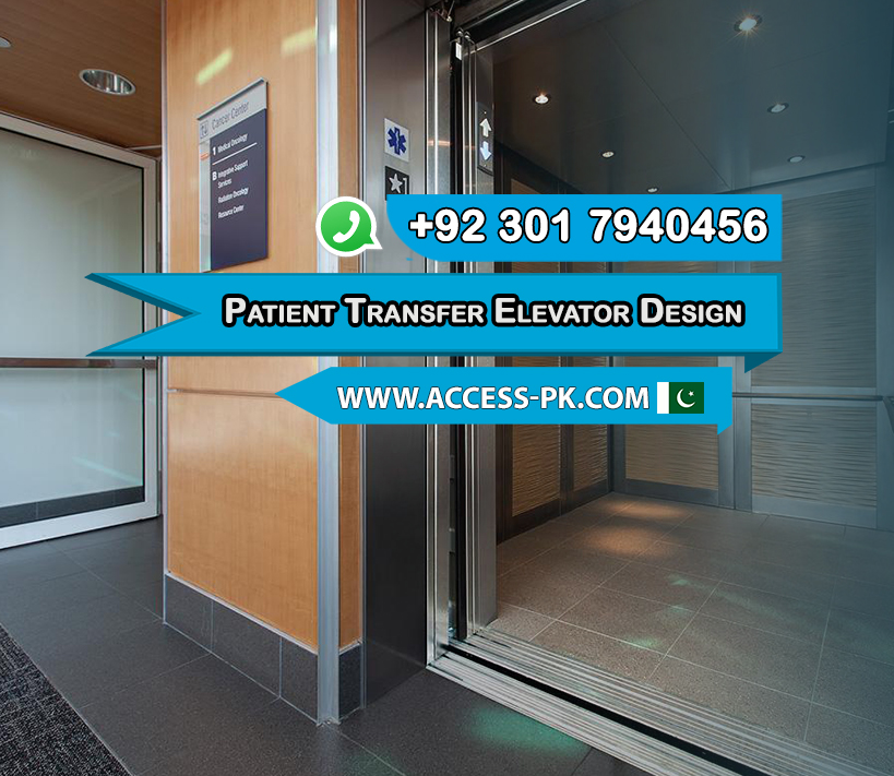 Patient Transfer Elevator Design A Vital Healthcare Component