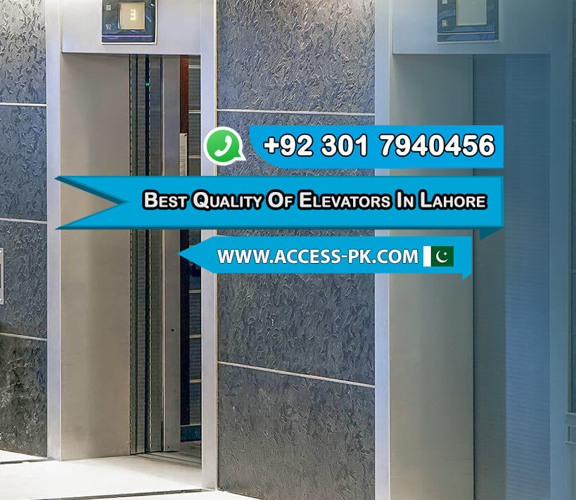 Access Technologies The best Quality of Elevators in Lahore