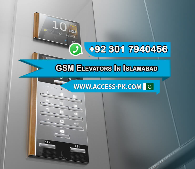 Connecting Floors Connecting Lives GS Elevators in Islamabad