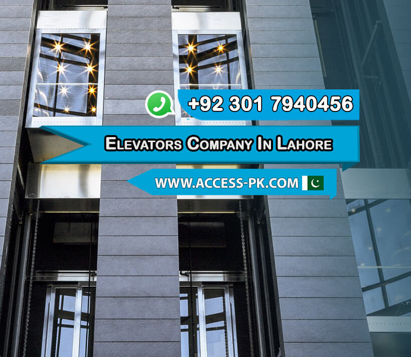 Elevate with Confidence Elevators Company in Lahore
