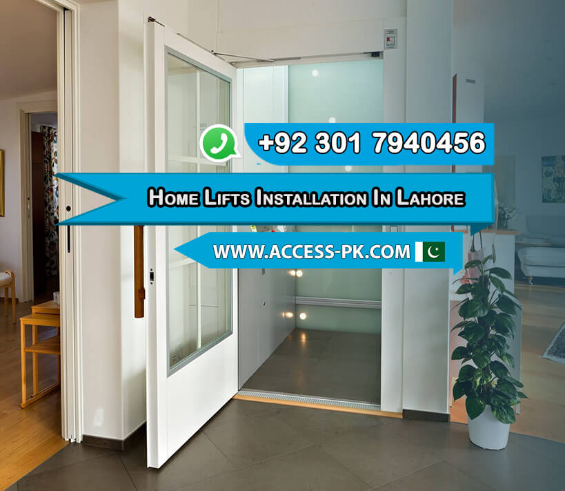 Home Lifts Installation in Lahore Made Easy