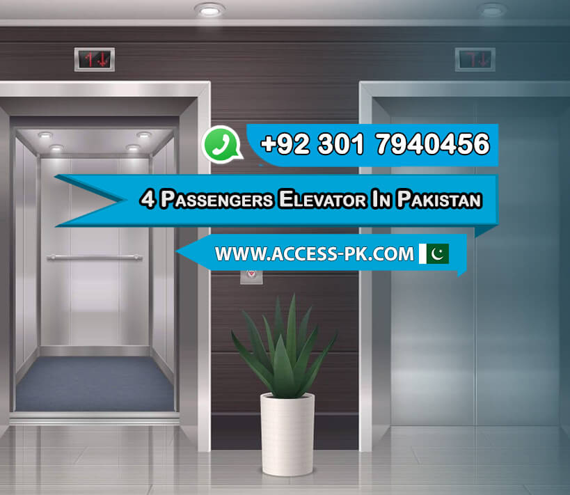 Estimating the Price of a 4 Passengers Elevator in pakistan