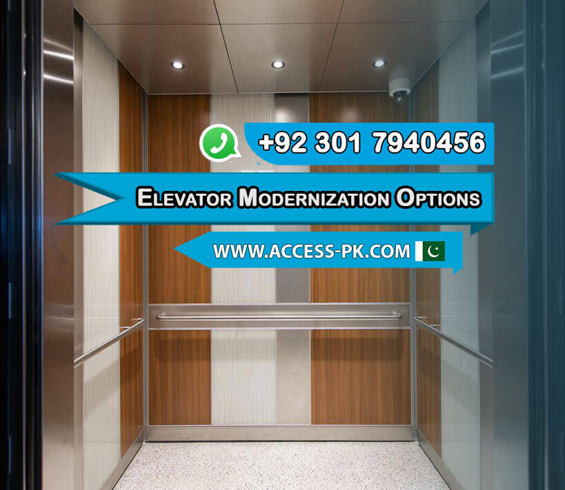 Elevator Modernization Options for Existing Plazas