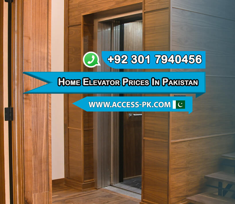 Get Free Quote on Affordable Home Elevator Prices in Pakistan