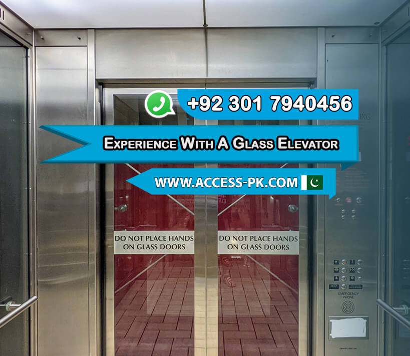 Enhancing Customer Experience with a Glass Elevator