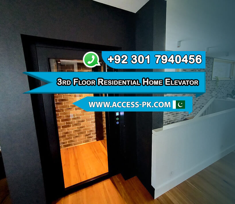 Get Free Quote on Basement to 3rd Floor Residential Home Elevator