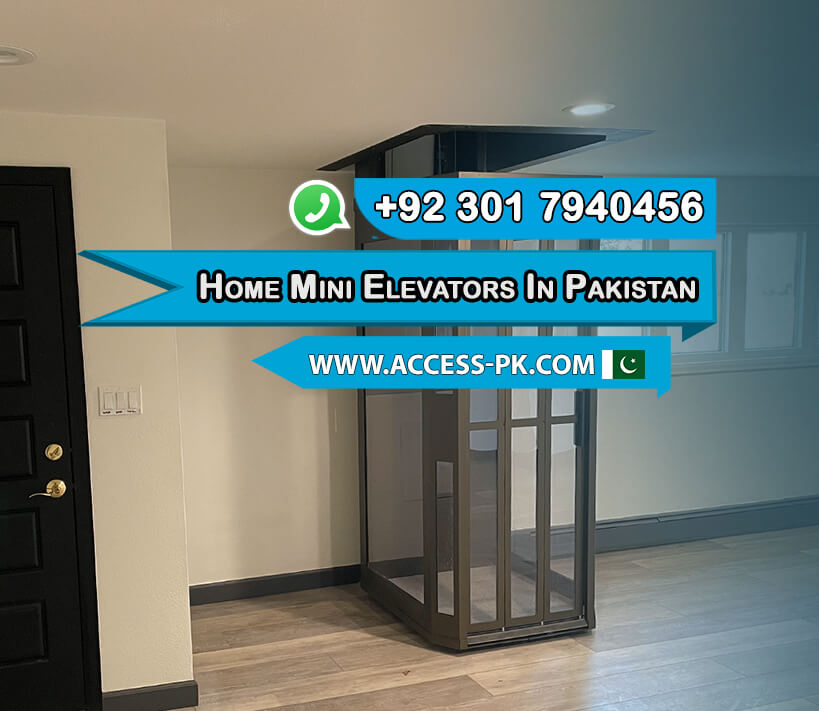 Get Low Cost Home Mini Elevators in Pakistan