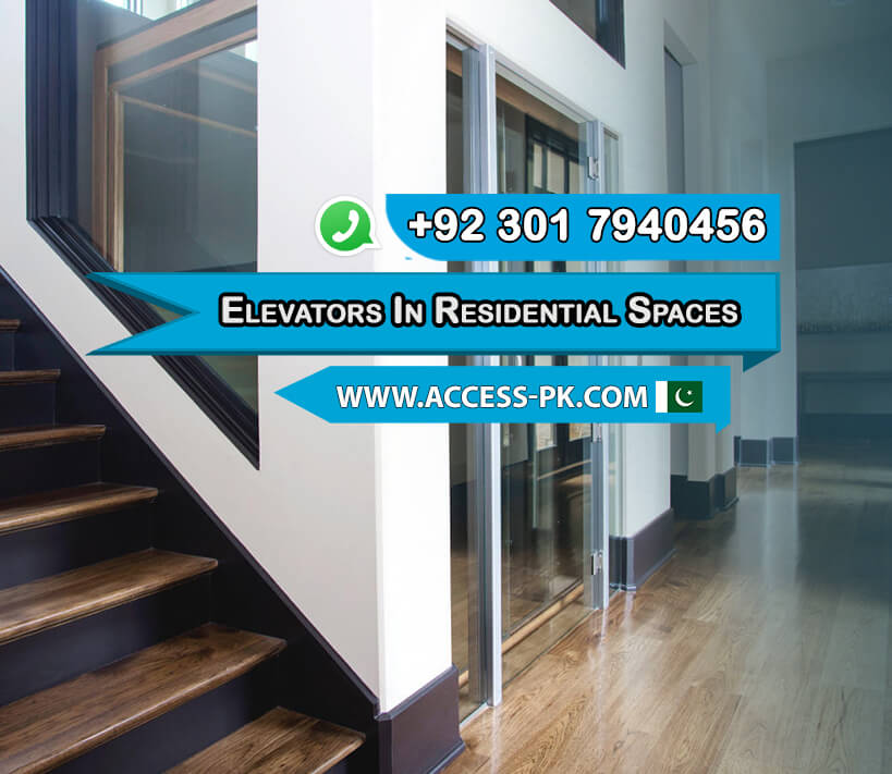 Safe and Comfortable Living: Elevators in Residential Spaces