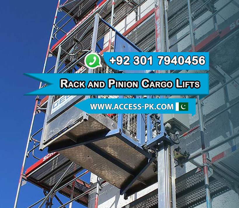 Rack and Pinion Cargo Lifts