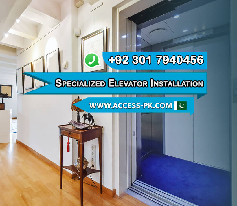 Why Choose a Specialized Elevator Installation Company in Lahore?