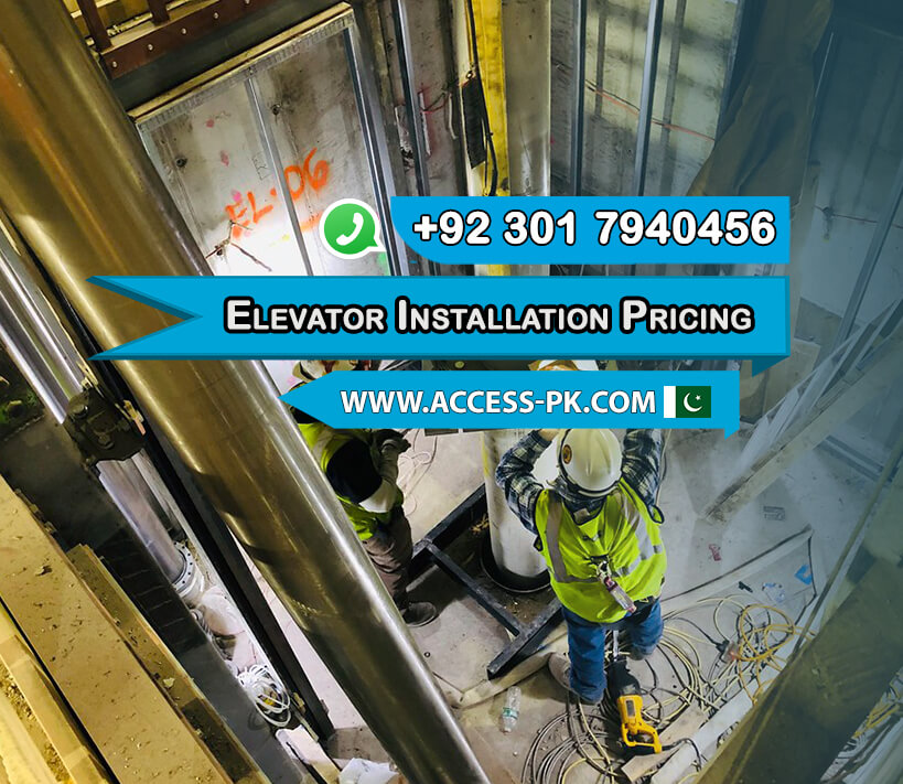 Elevator Installation Pricing for Retail Malls in Pakistan