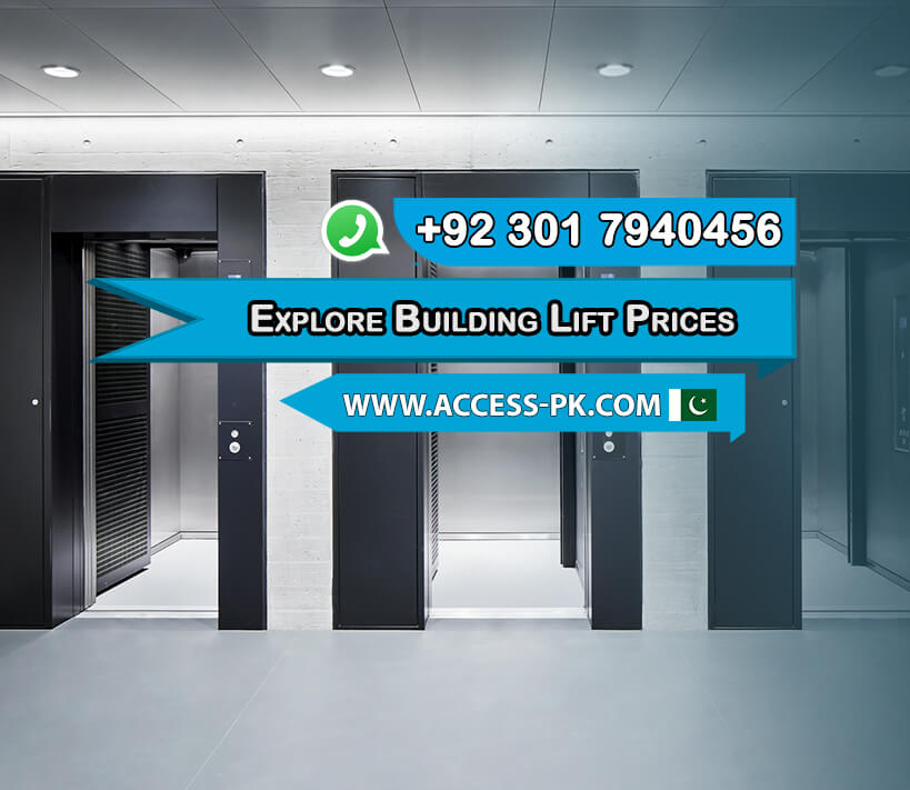 Explore Building Lift Prices and Suppliers Across Pakistan