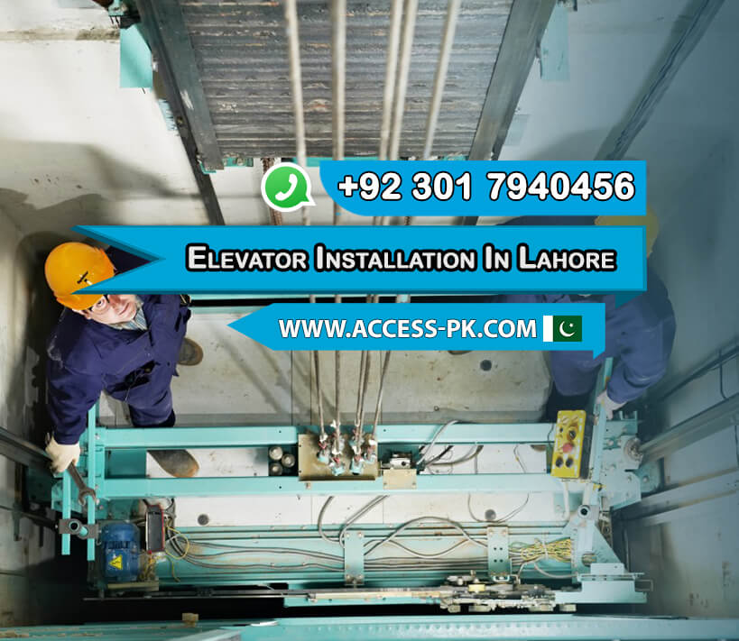 New Elevator Installation in Lahore at Low Prices