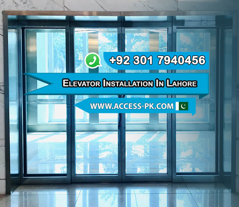 Key Benefits of Professional Elevator Installation in Lahore