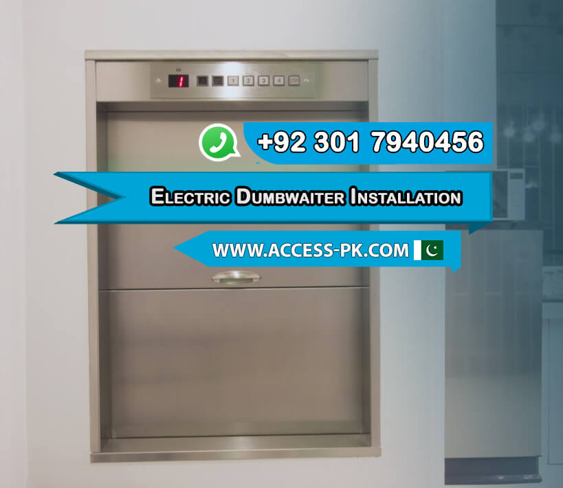 Steps Involved in Electric Dumbwaiter Installation