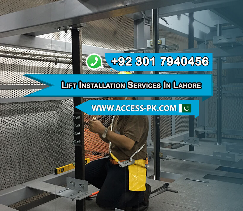 Tips for Finding Reliable Lift Installation Services in Lahore