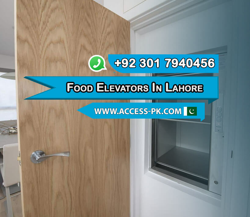 Top Providers of Food Elevators in Lahore