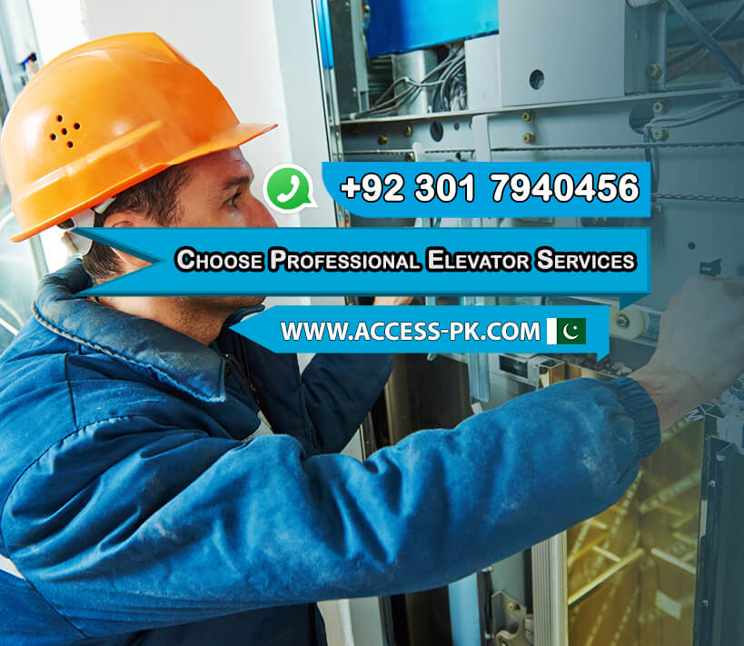 Why Choose Professional Elevator Services in Lahore?