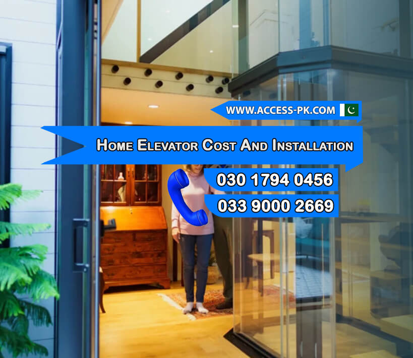 Home Elevator Cost and Installation