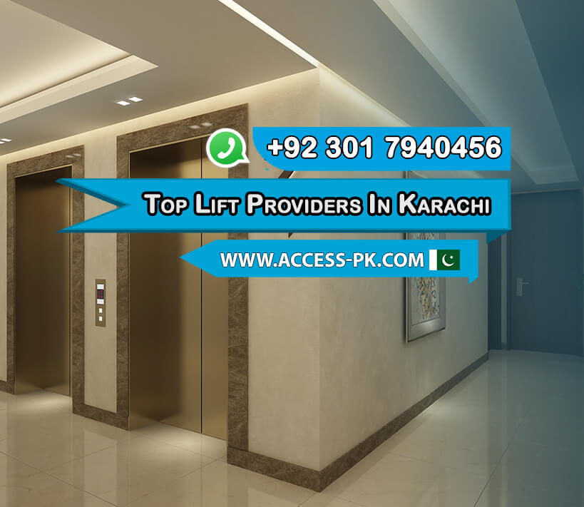 Top Elevator and Lift Providers in Karachi