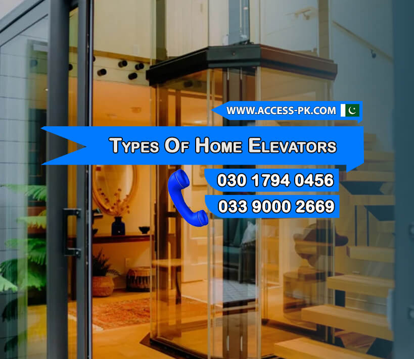 Types of Home Elevators