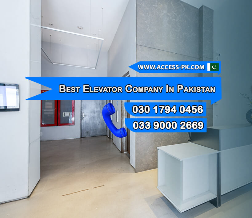 Access Technologies Is Best Elevator Company In Pakistan