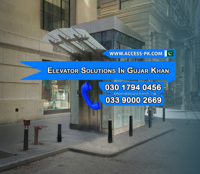 Elevator Solutions from Leading Providers in Gujar Khan