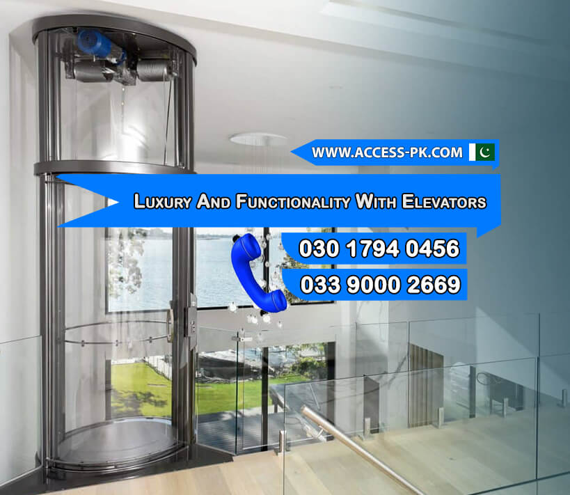 Luxury and Functionality with Transparent Mirror Elevators