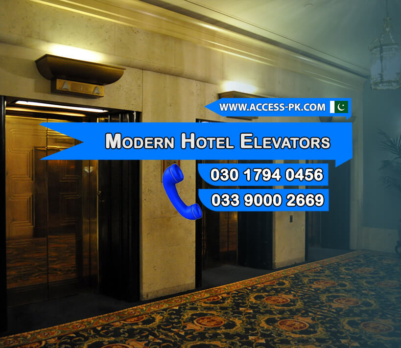 Advanced Features of Modern Hotel Elevators