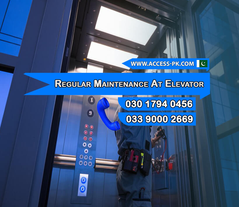 Regular Maintenance At Serena Hotel Islamabad Elevator Services