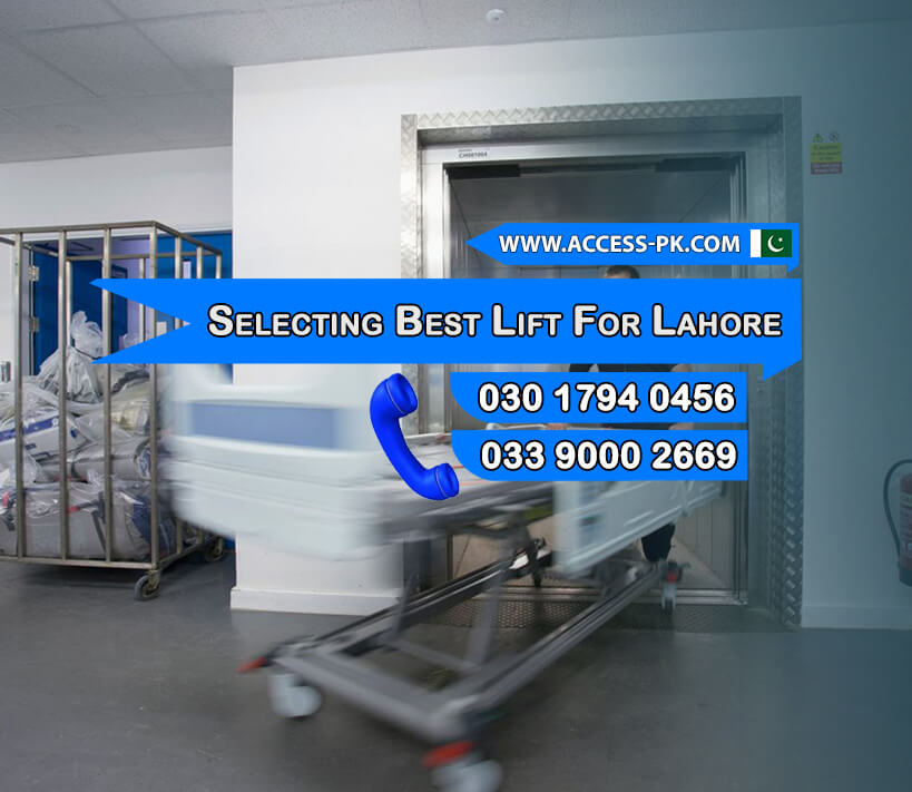 Selecting the Best Lift Solutions for Jinnah Hospital Lahore