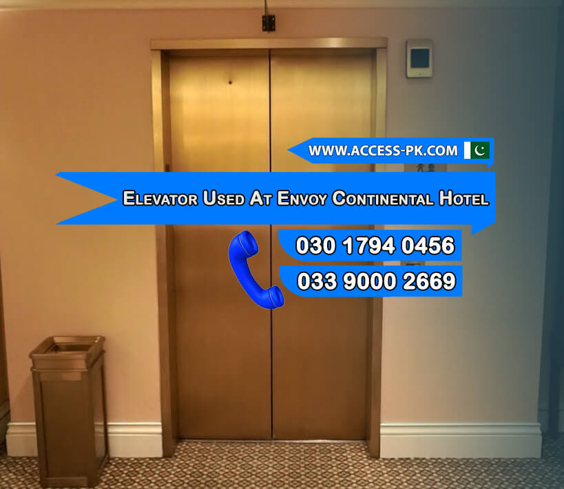 Which Elevator Technologies Can Be Used at Envoy Continental Hotel?