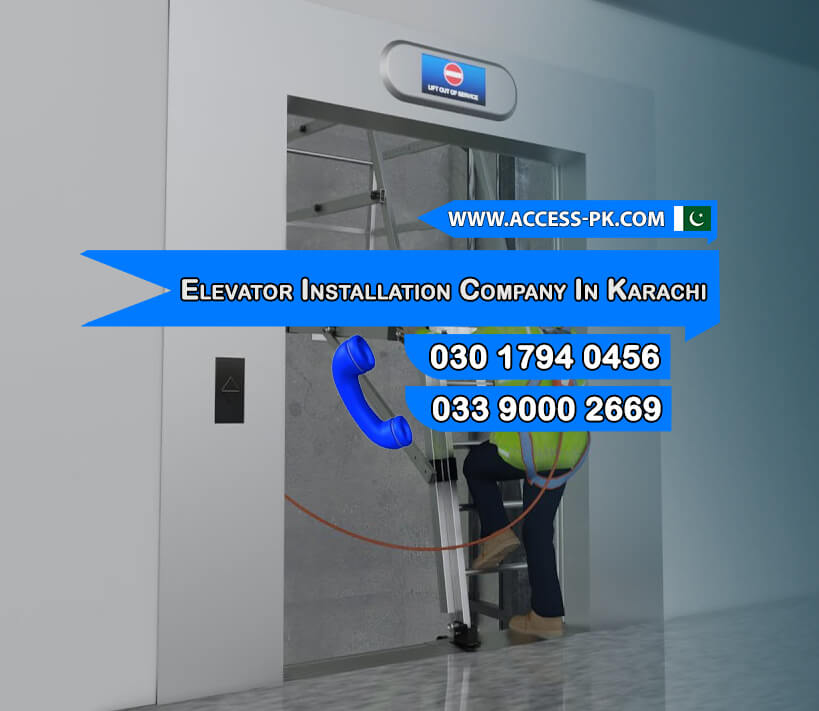 Best Elevator Installation Company in Karachi | Call Us Today