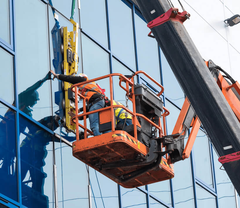 Glass Washing Lift