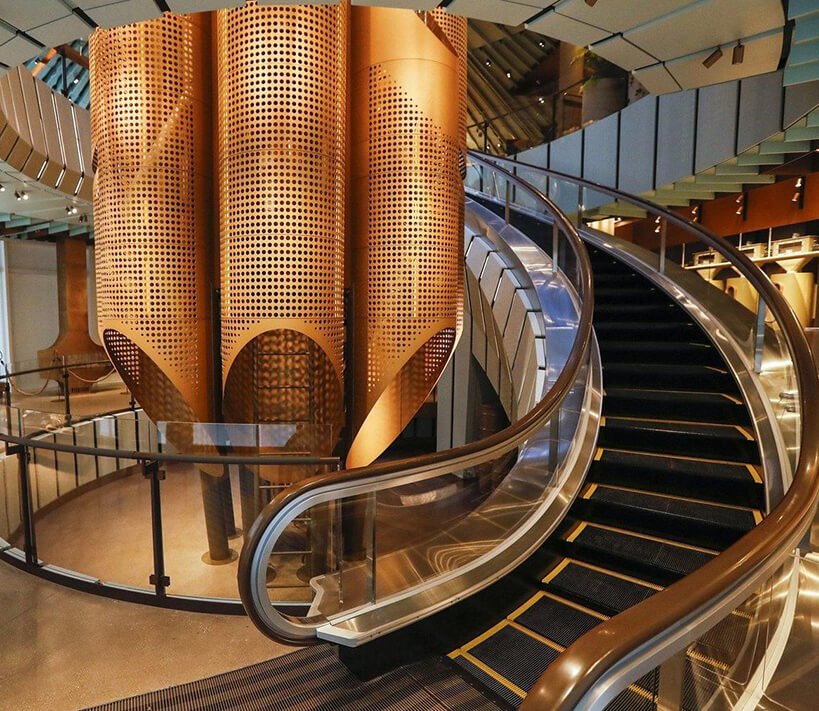 Spiral Escalator